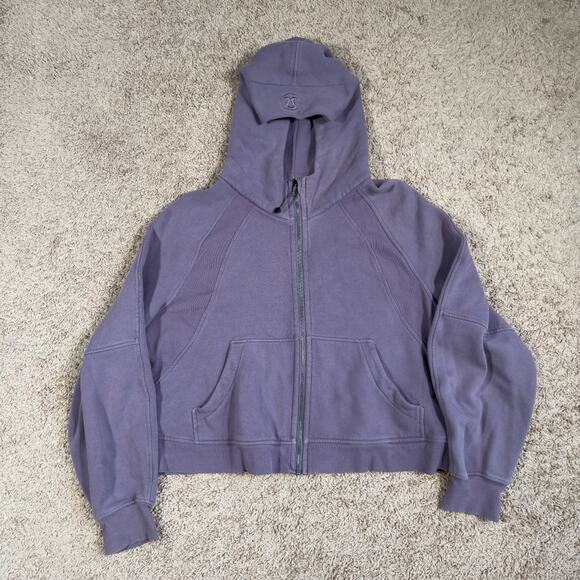 Lululemon Scuba Oversized Full Zip Faint Lavender XL / XXL W3EOZS - Picture 1 of 7
